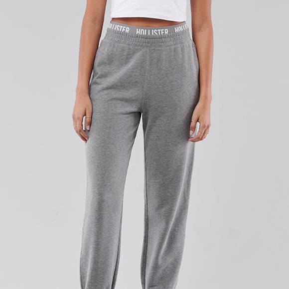 Hollister Ultra High Rise Logo Dad 
